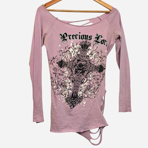 Y2k Purple Top - Picture 3 of 5